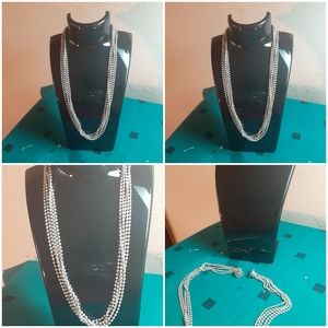 925 5 strand necklace